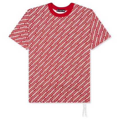 All Over Logo Sweatshirt - Red