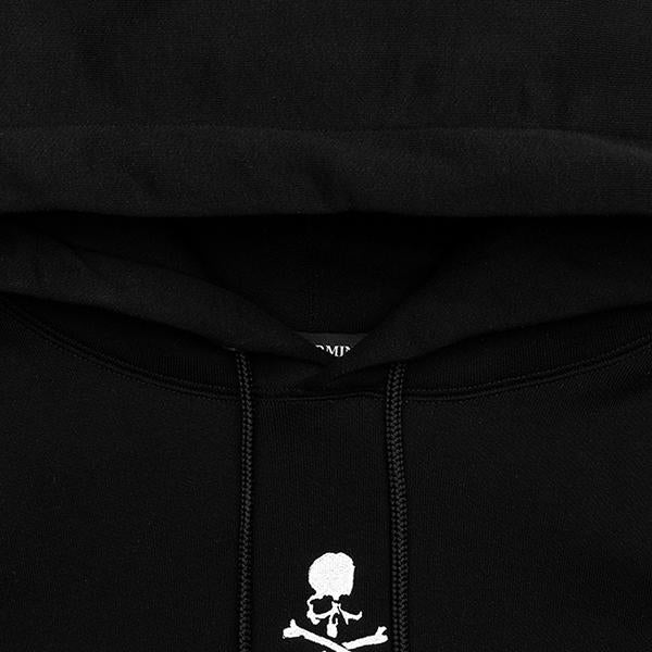 Embroidered Popover Sweatshirt - Black