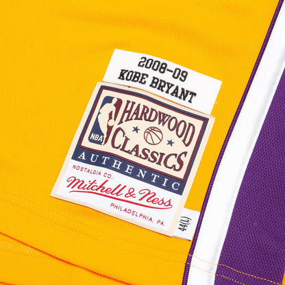 NBA Authentic Jersey Los Angeles Lakers 2008-09 Kobe Bryant - Yellow