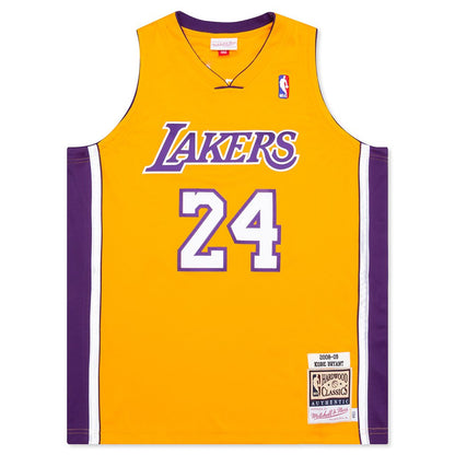 NBA Authentic Jersey Los Angeles Lakers 2008-09 Kobe Bryant - Yellow