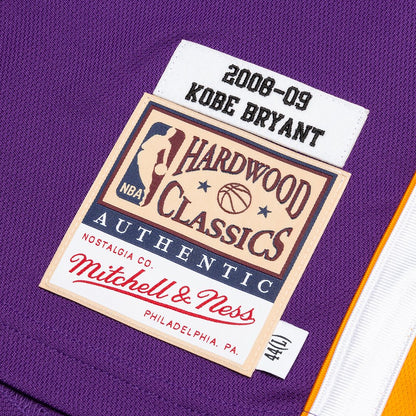 NBA Authentic Jersey Los Angeles Lakers Road Finals 2008-09 Kobe Bryant - Purple