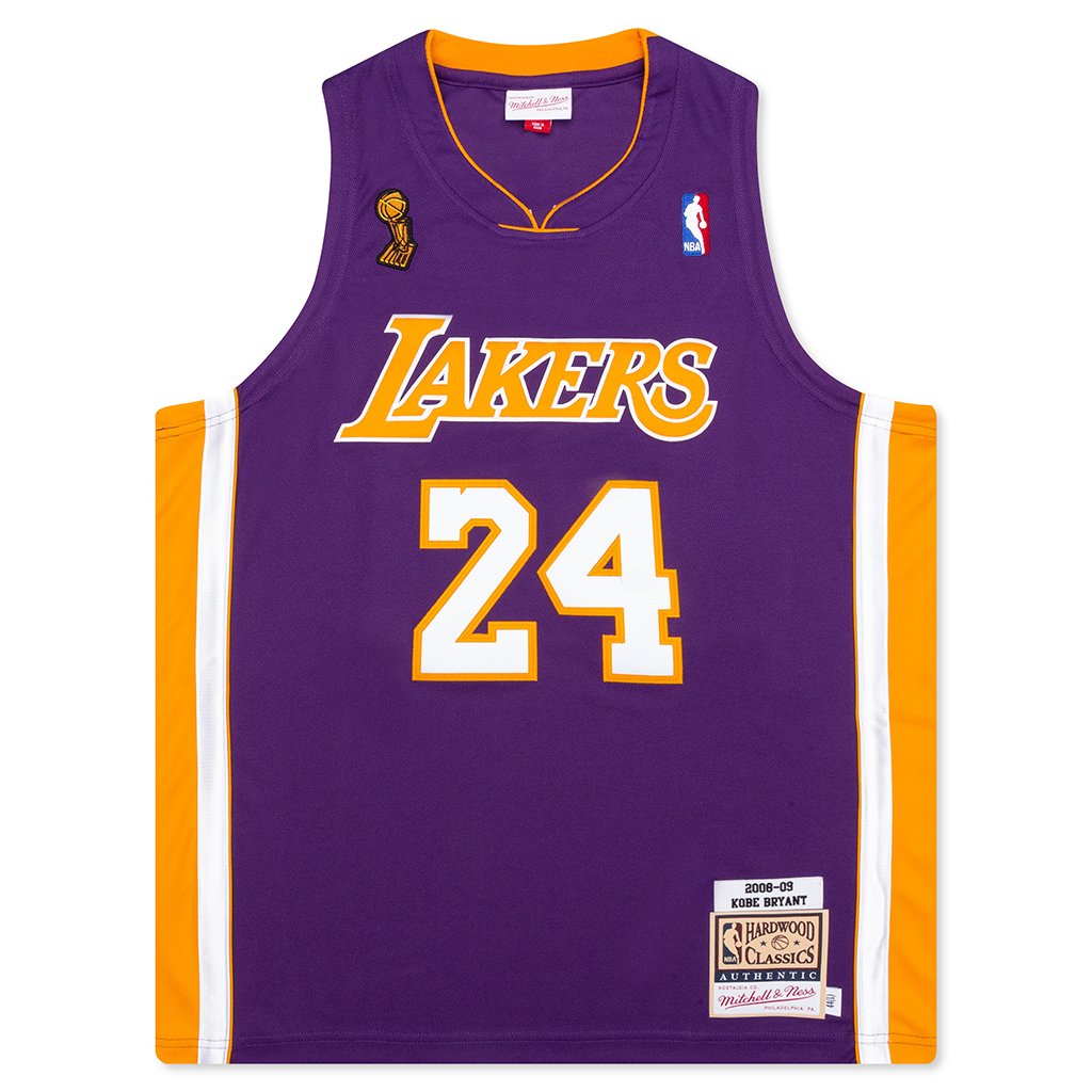 NBA Authentic Jersey Los Angeles Lakers Road Finals 2008-09 Kobe Bryant - Purple