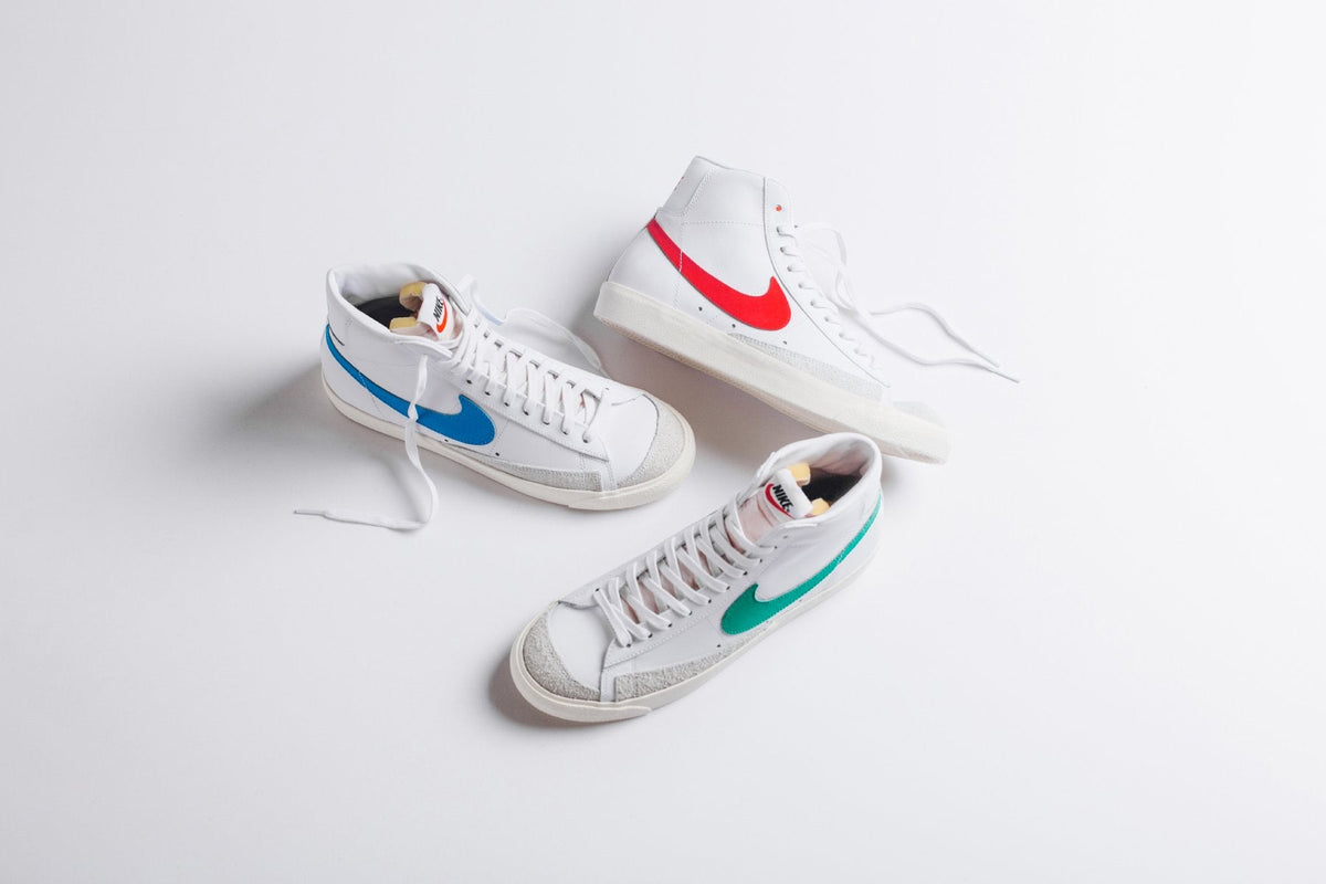 Blazer Mid '77 Vintage - Pacific Blue/Sail-White