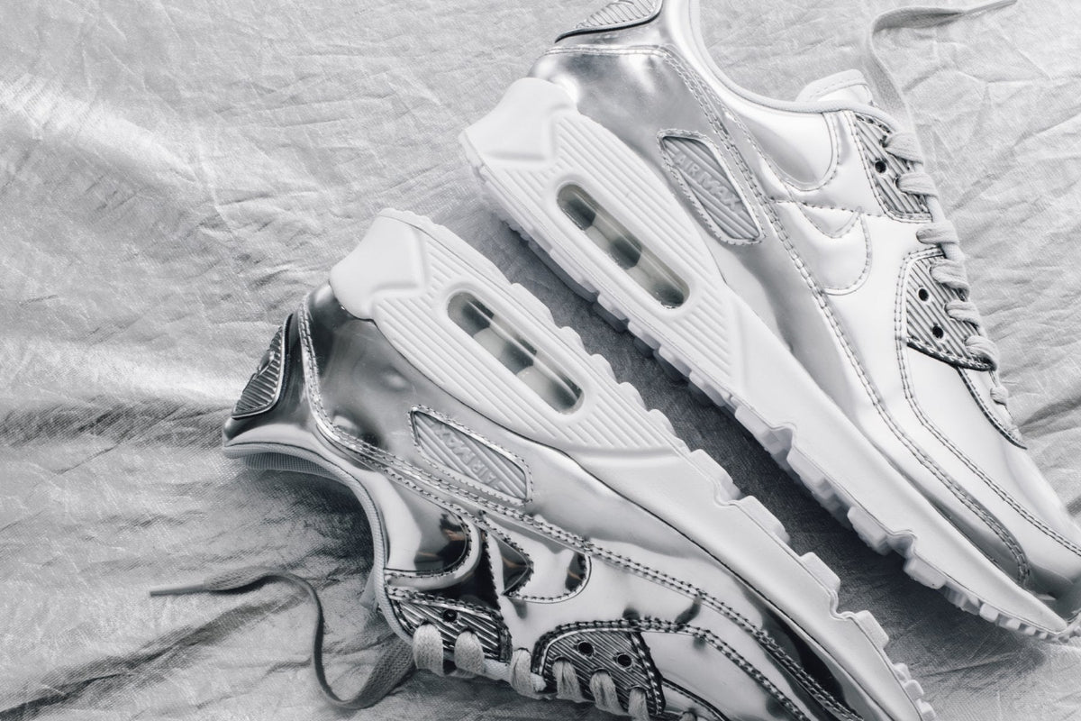 Women's Air Max 90 SP - Chrome/Pure Platinum/White