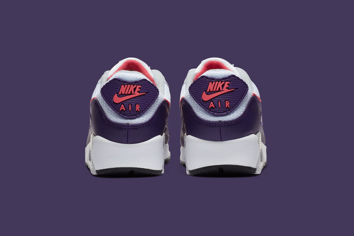 Women's Air Max III - White/Eggplant