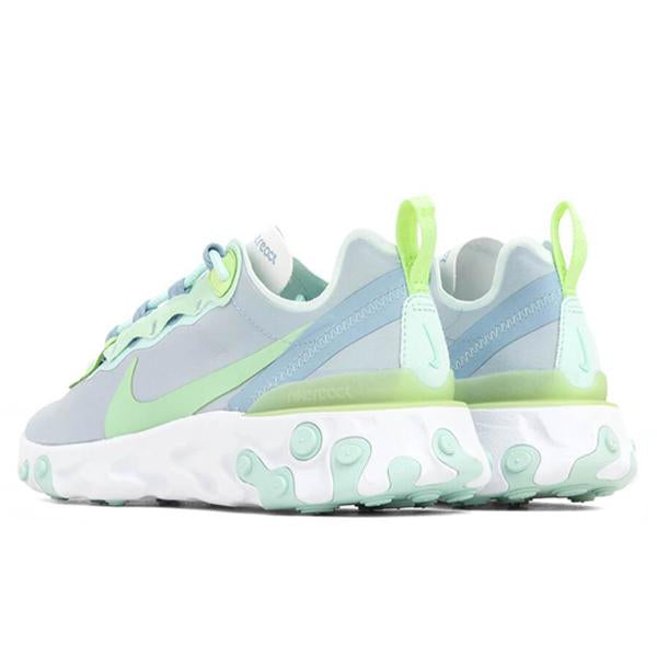 Women's React Element 55 - White/Frosted Spruce-Barely Volt