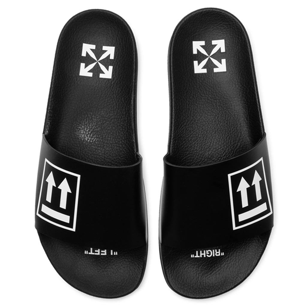 Double Arrow Slider - Black/White