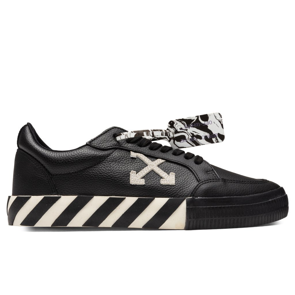 Low Vulcanized Leather - Black/White