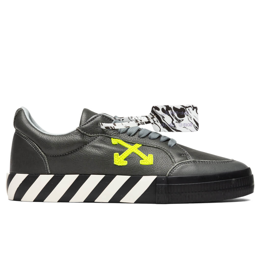 Low Vulcanized Sustainable Leather - Grey/Green