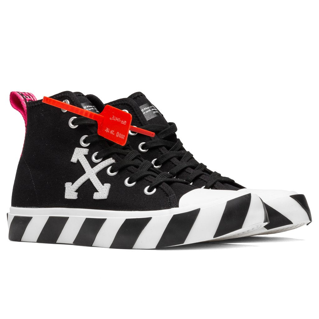Mid Top Sneaker - Black/White