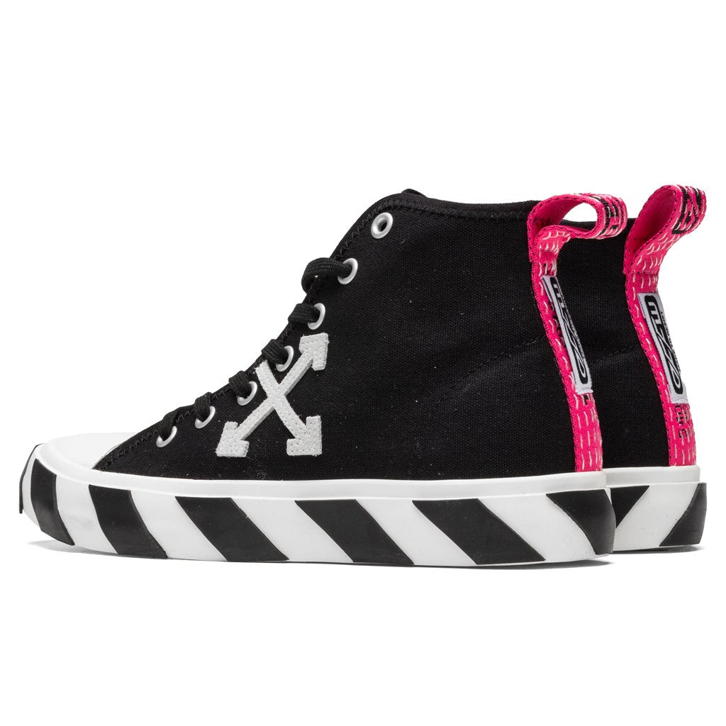 Mid Top Sneaker - Black/White