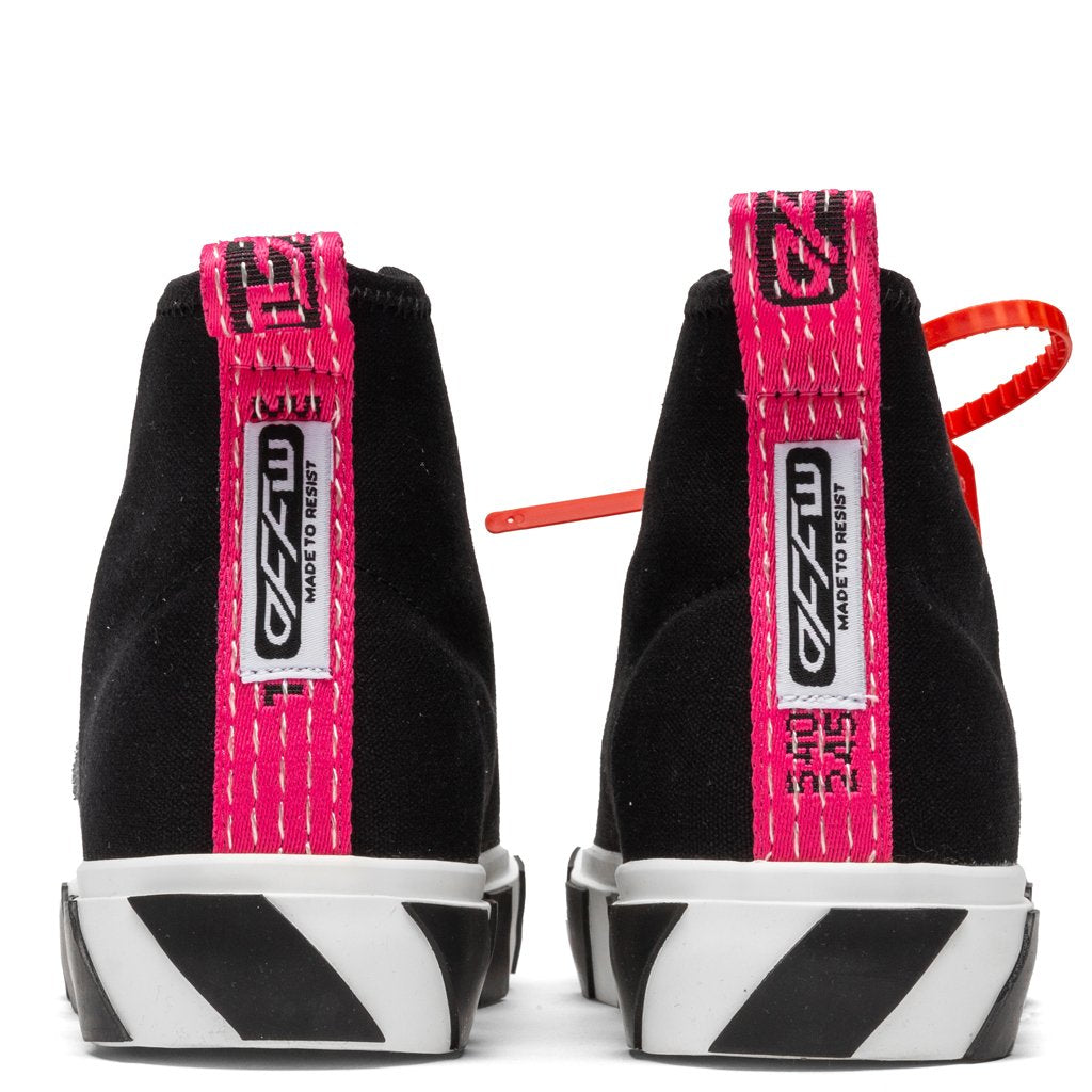 Mid Top Sneaker - Black/White