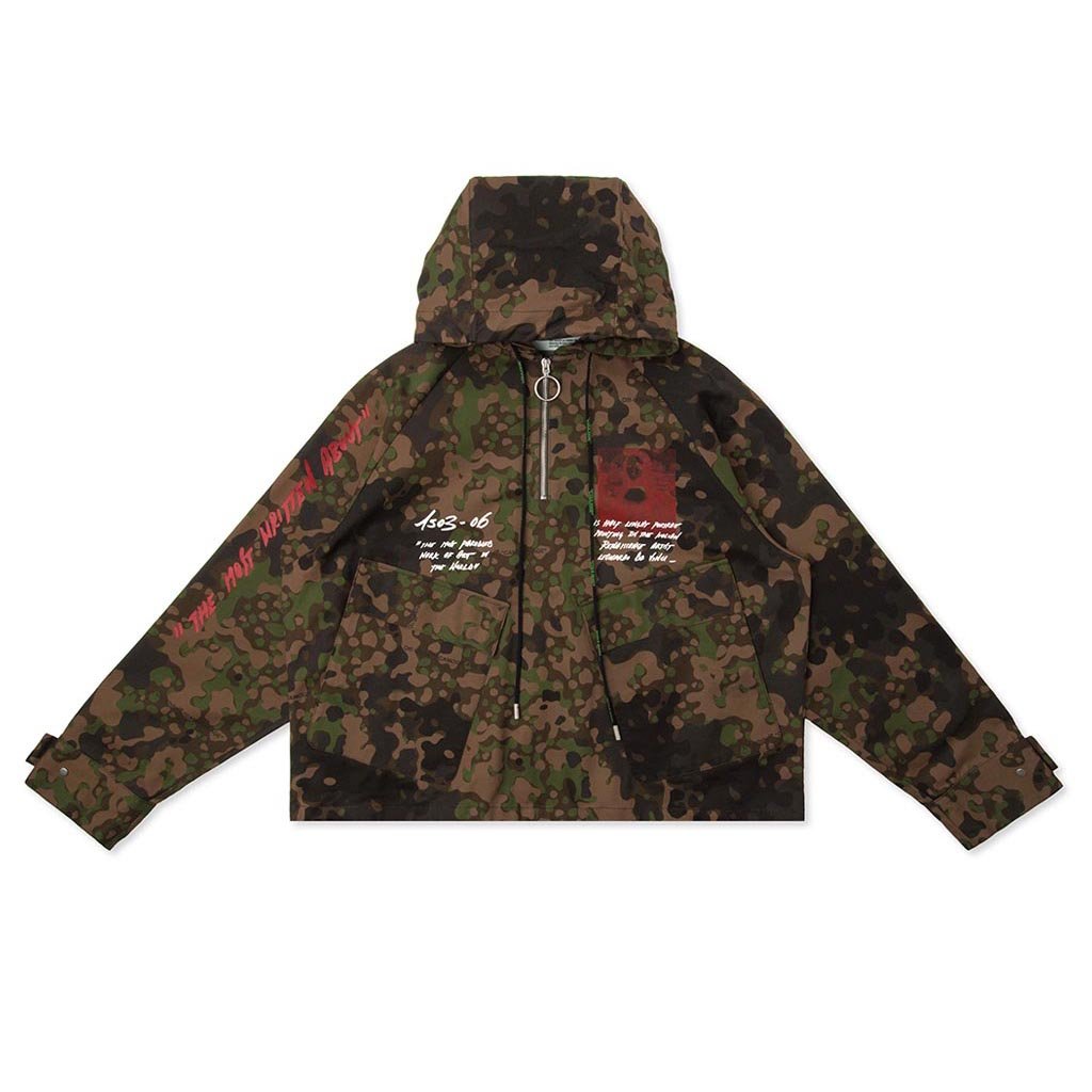 Mona Lisa Smock Anorak - Camo