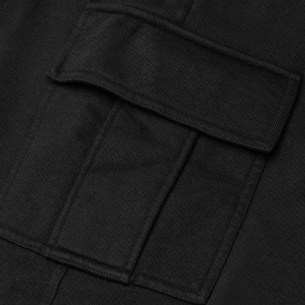 OW Logo Cargo Sweat Pant - Black/White