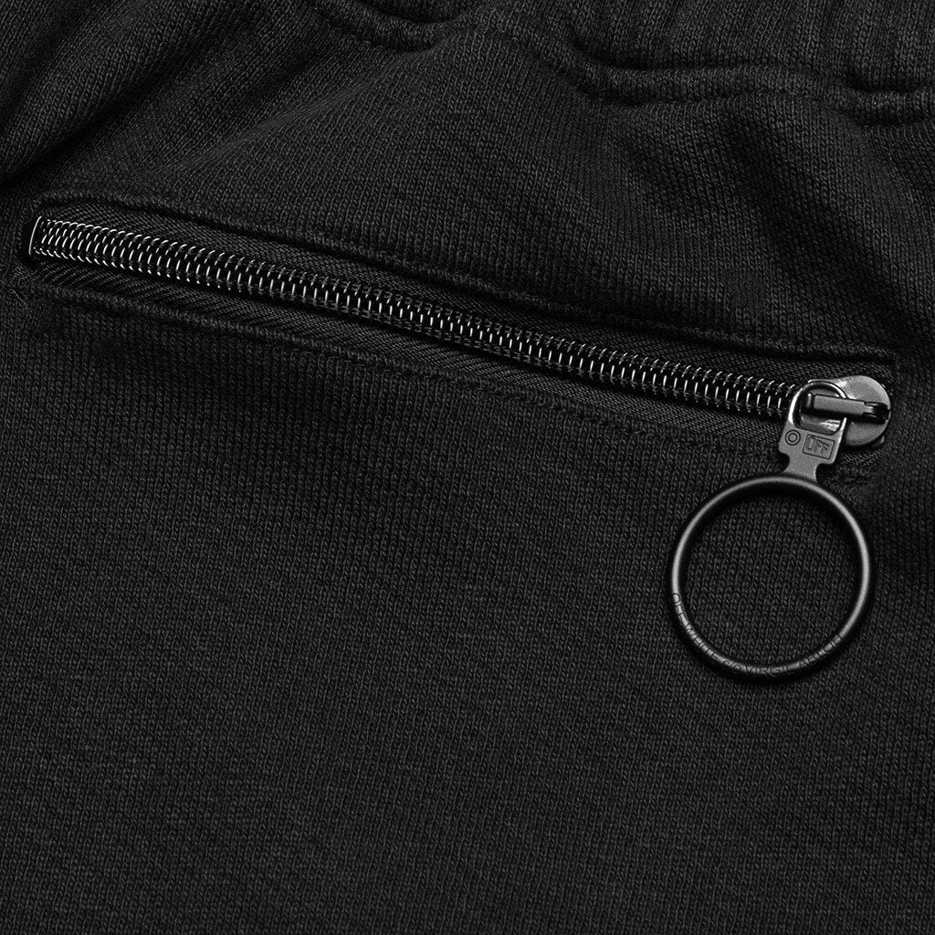 OW Logo Cargo Sweat Pant - Black/White
