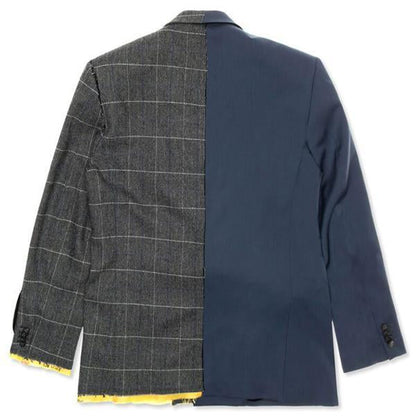 Reconstructed Slim D.B Jacket - Multicolor