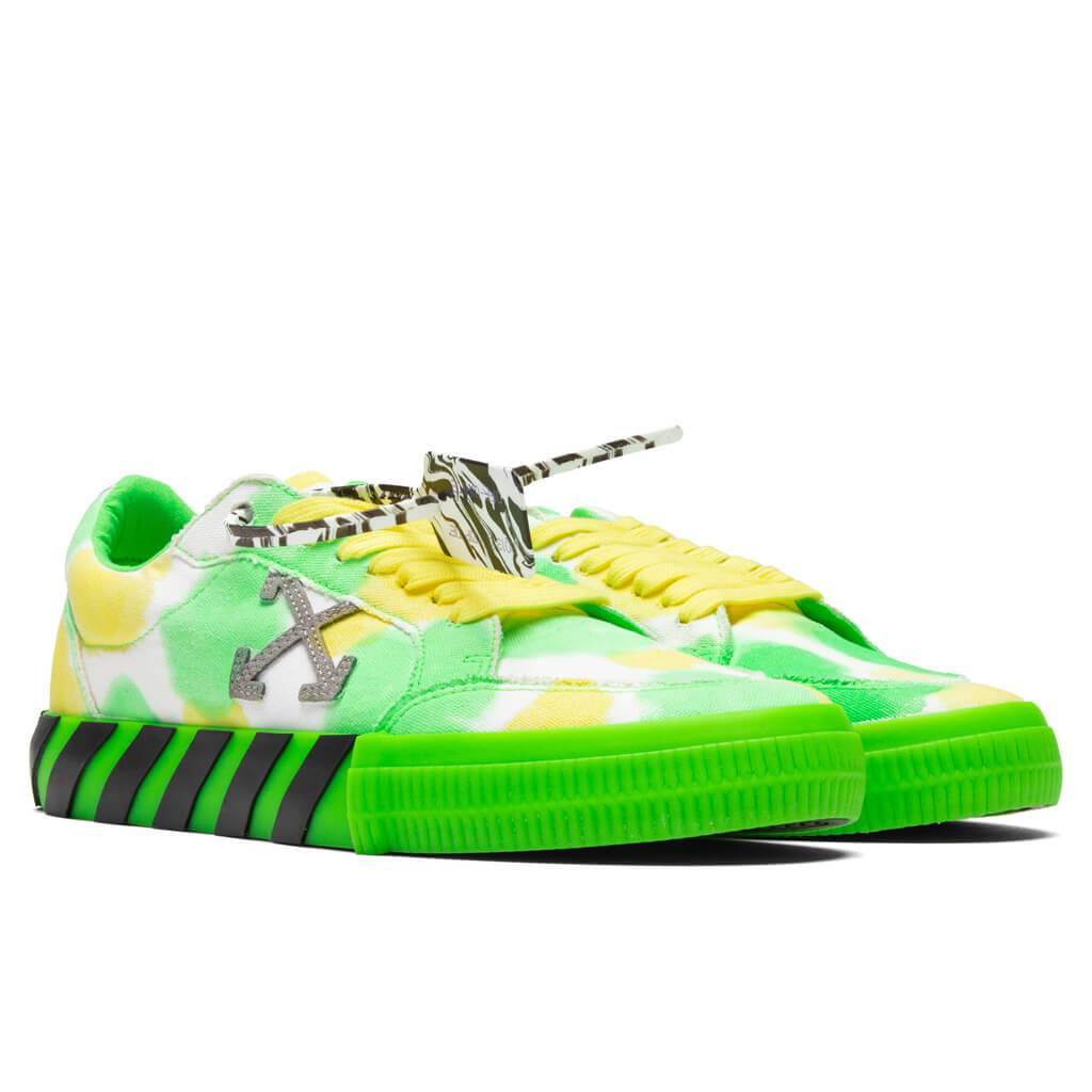 Tie Dye Low Vulcanized - Green/Yellow