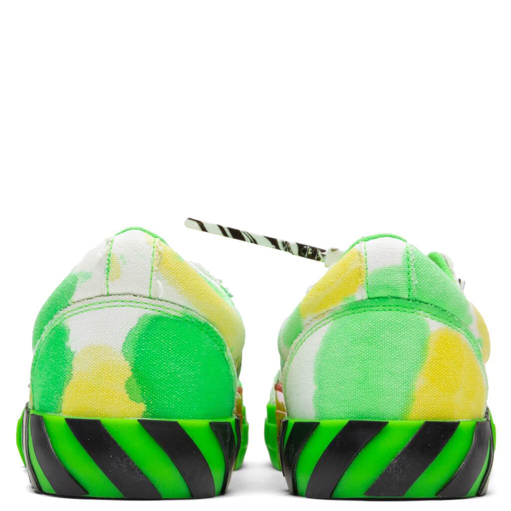 Tie Dye Low Vulcanized - Green/Yellow