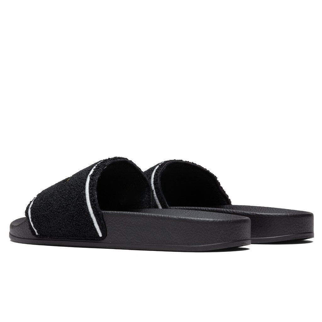 Towel Slider - Black/Yellow