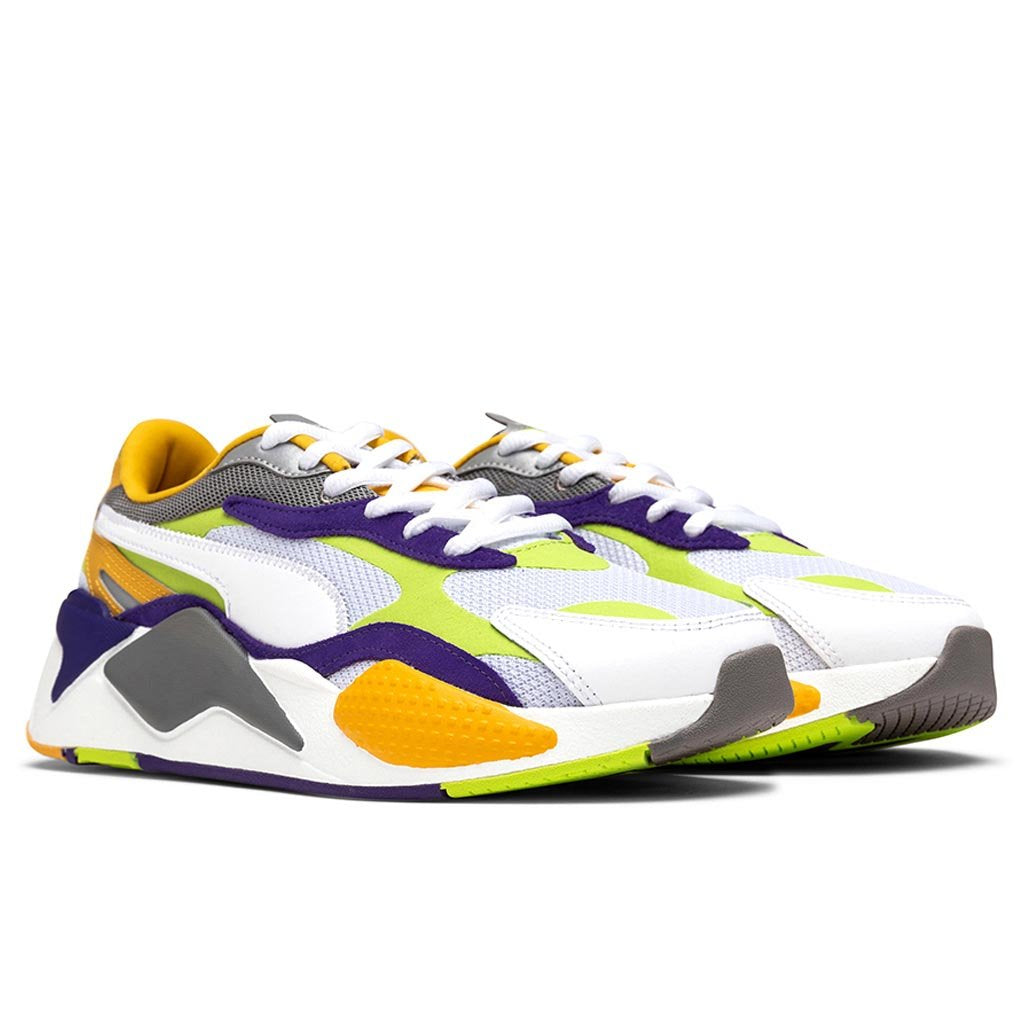 RS-X3 Level Up - White/Lime Punch