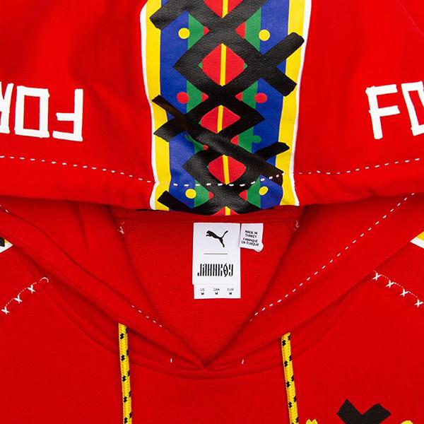 Puma x Jahnkoy Hoodie - High Risk Red