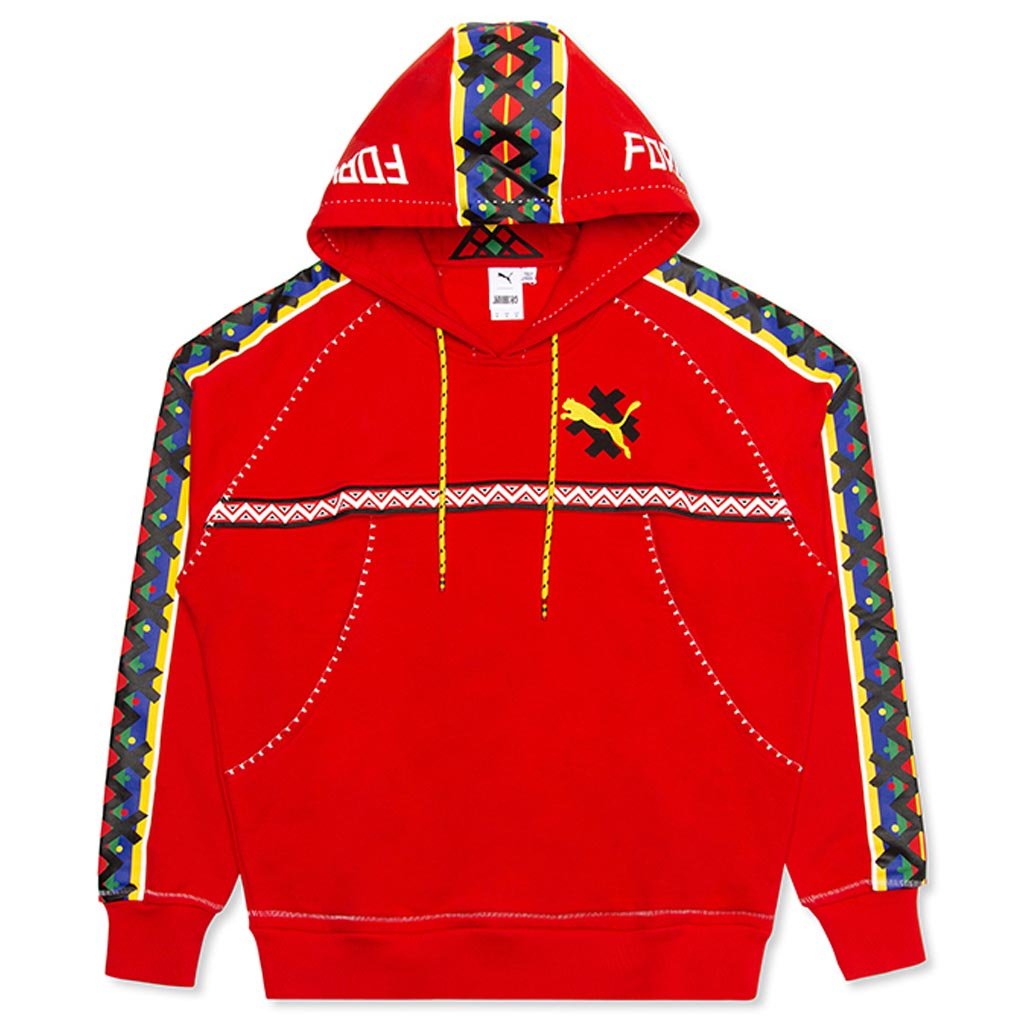 Puma x Jahnkoy Hoodie - High Risk Red