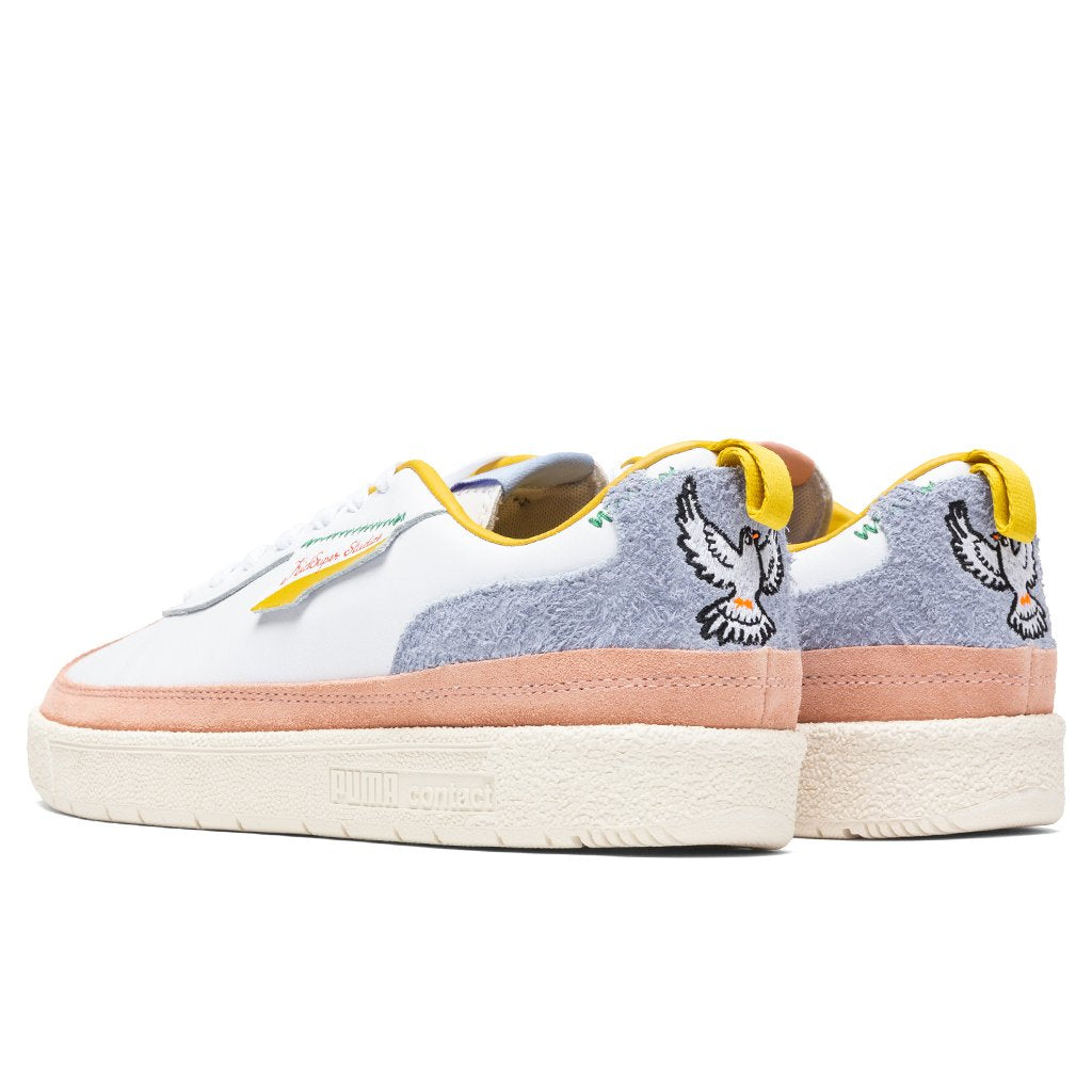 Puma x KidSuper Studios Oslo-City - Puma White/Peach Beige