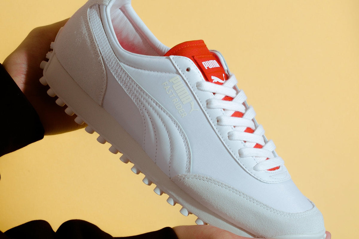 Puma x R. Dassler Legacy COL Fast Rider - White/High Risk Red