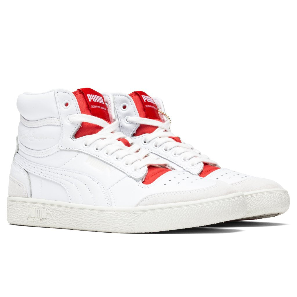 Puma x R. Dassler Legacy COL Ralph Sampson Mid - White/High Risk Red