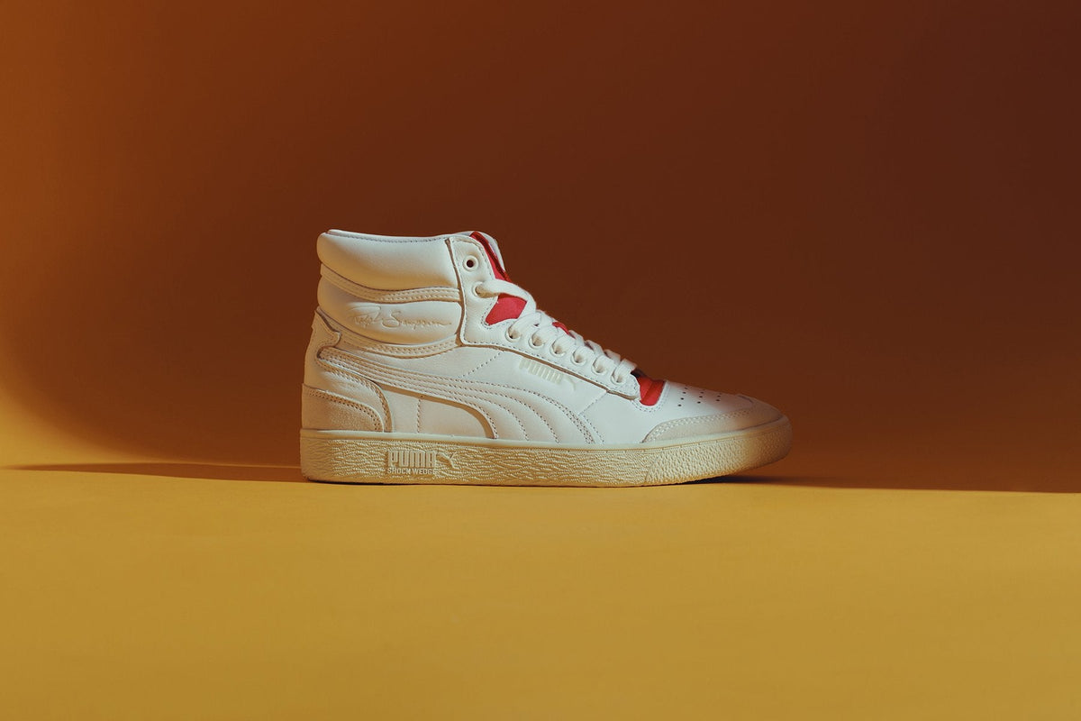 Puma x R. Dassler Legacy COL Ralph Sampson Mid - White/High Risk Red