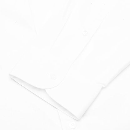 Big Fit Patched Shirt - White