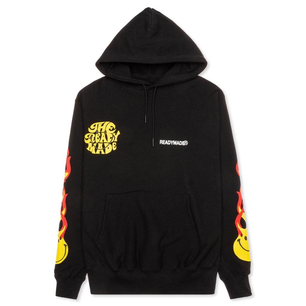 Smile Hoodie - Black