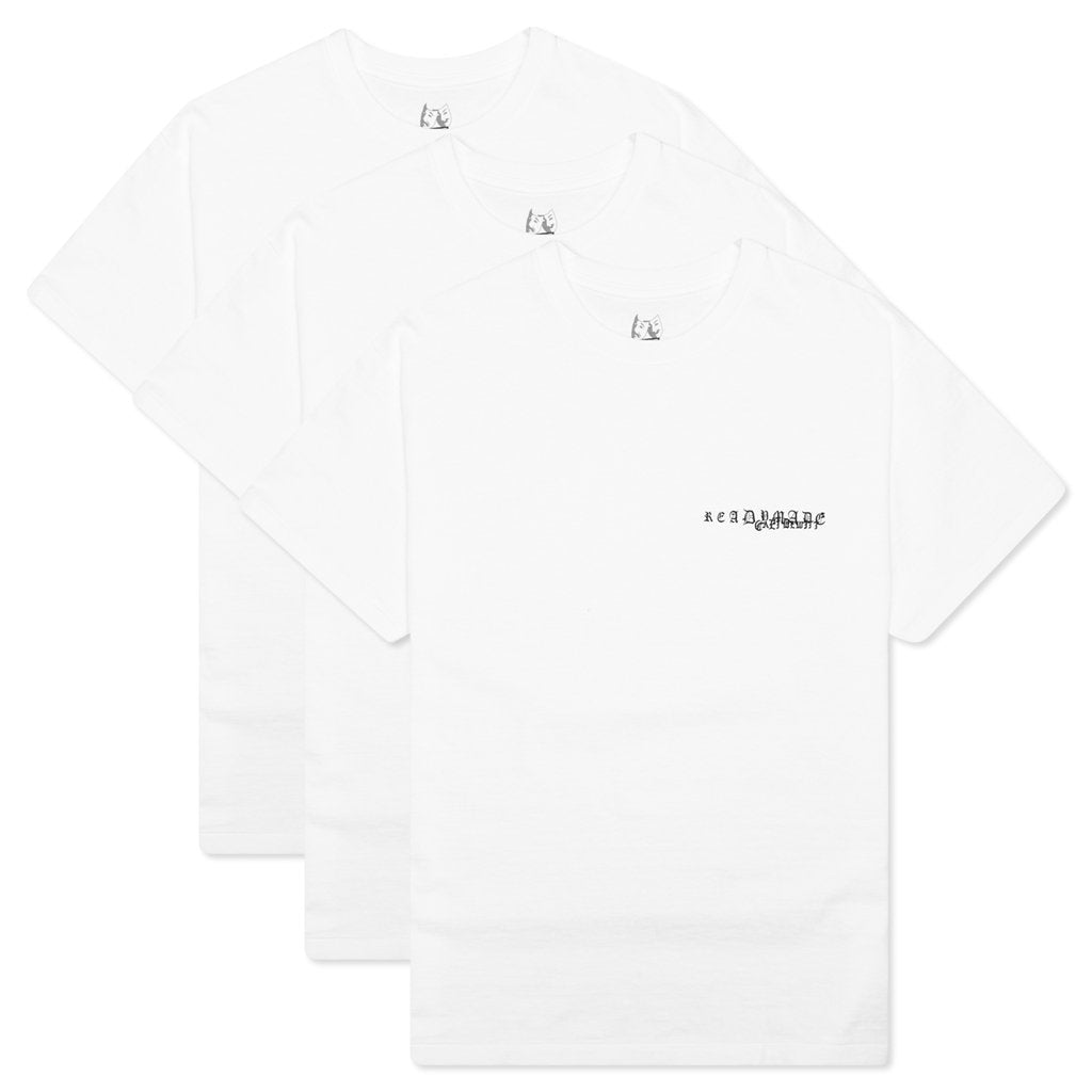 Readymade x Cali Tee 3Pack - White