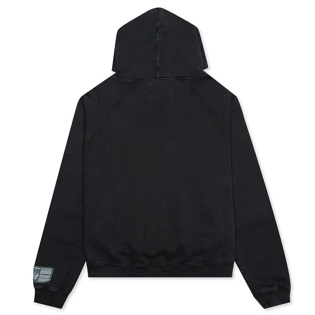 RCI Deer Logo Hooded Sweatshirt - Black