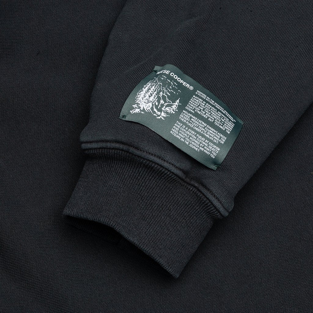 RCI Deer Logo Hooded Sweatshirt - Black