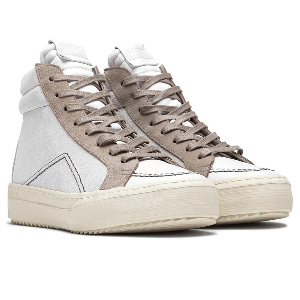 V1 Hi - White/Grey