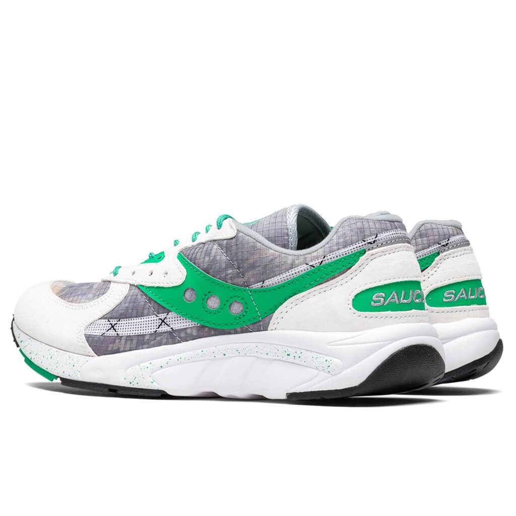Aya - White/Green/Tie Dye