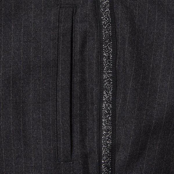 Arden Trouser - Black Pinstripe