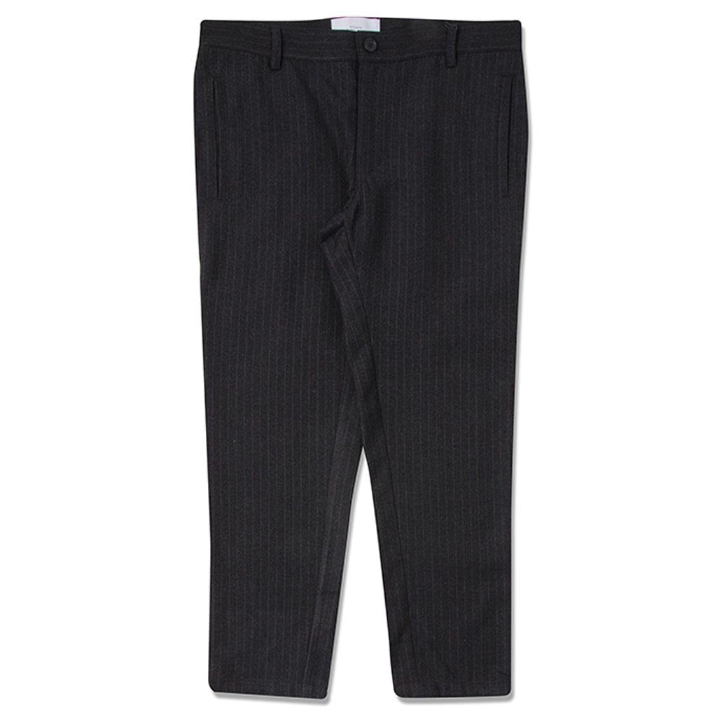 Arden Trouser - Black Pinstripe