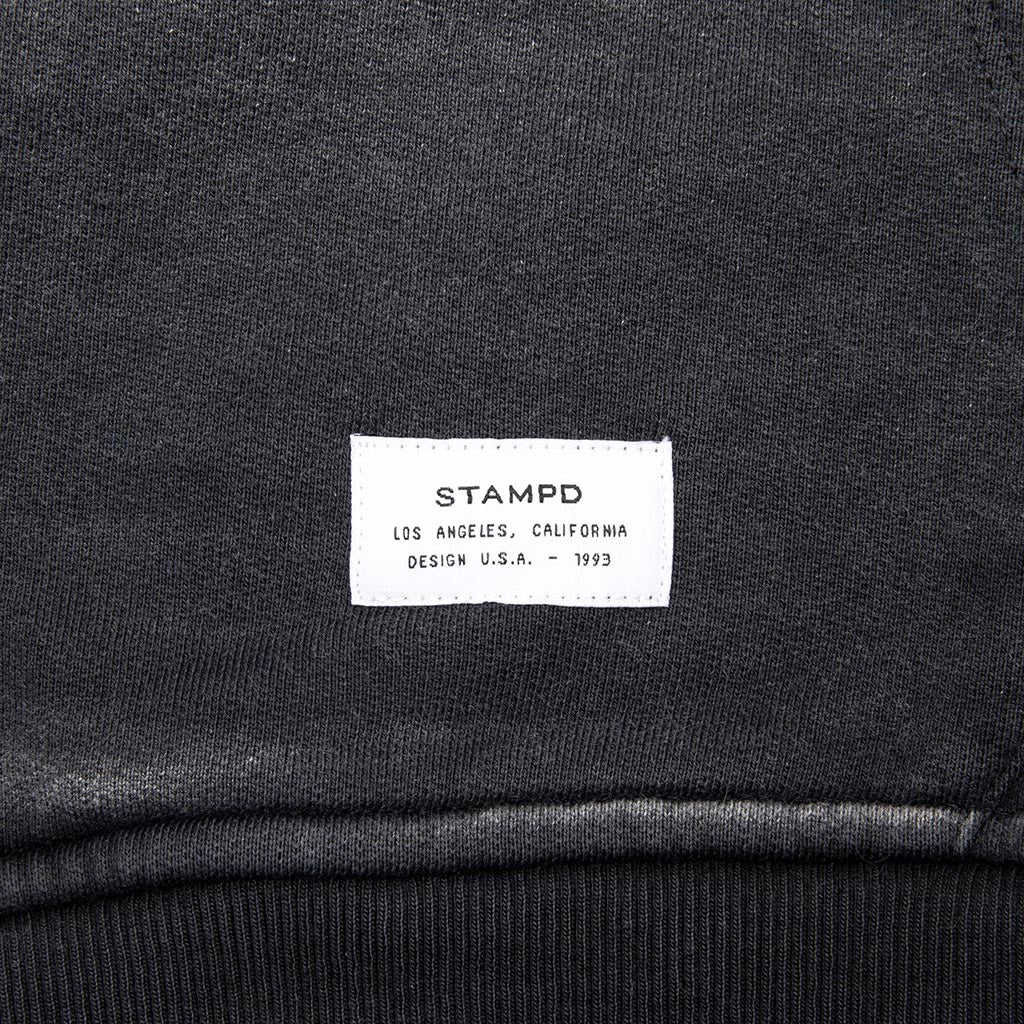 Gradient Hoodie - Black Pigment Dye