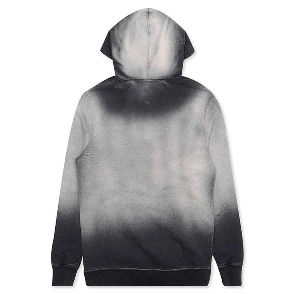 Gradient Hoodie - Black Pigment Dye