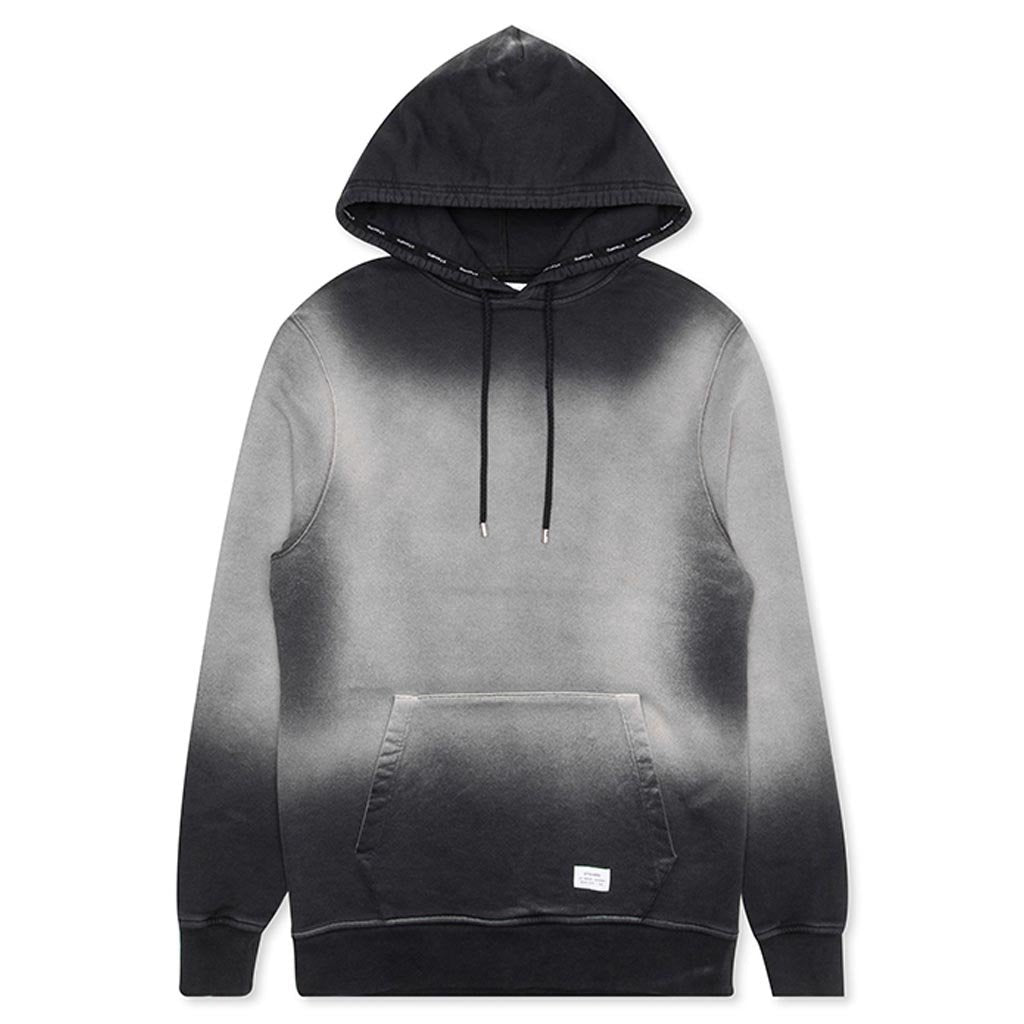 Gradient Hoodie - Black Pigment Dye