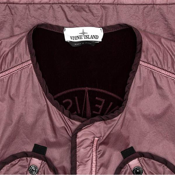 Lamy Flock Waistcoat - Dark Burgundy