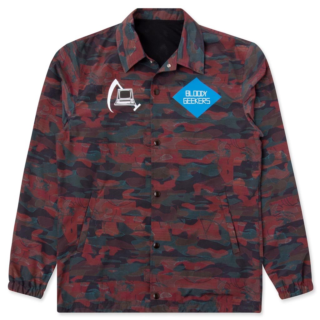 Bloody Geekers Coat - Red