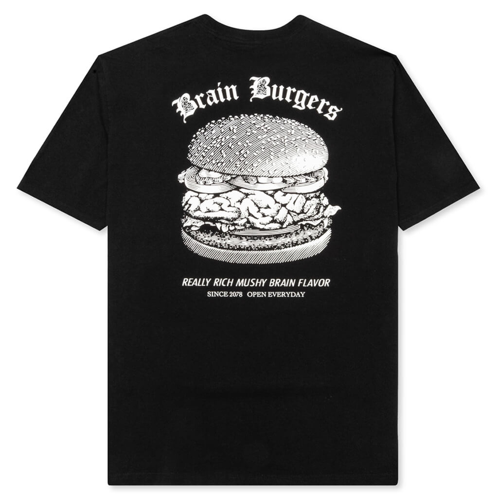 Brain Burgers Tee - Black