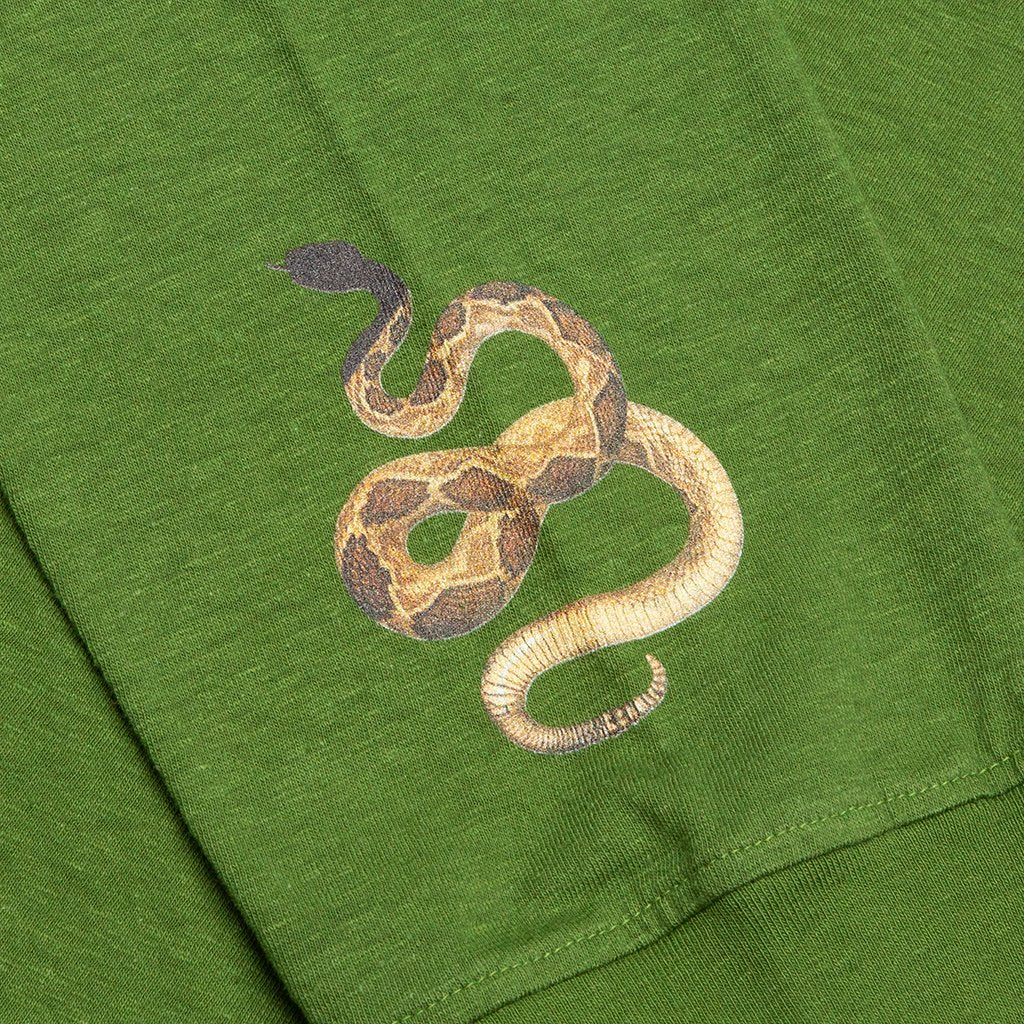 Fallen Man Snake Pullover - Khaki