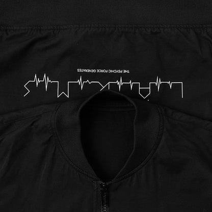 The Arms Blouson - Black