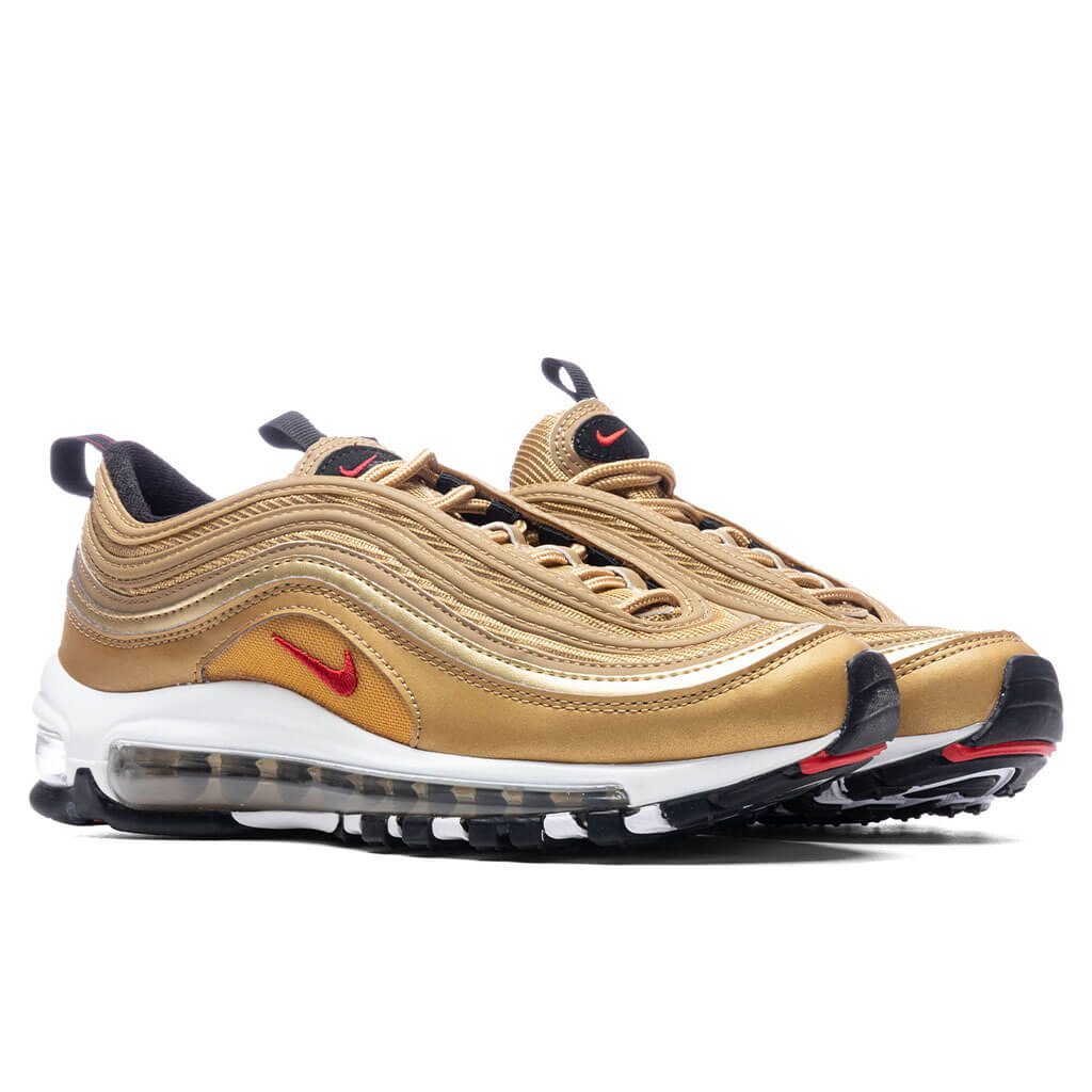 Nike Max 97 (GS) - Metallic Gold/Varsity Red