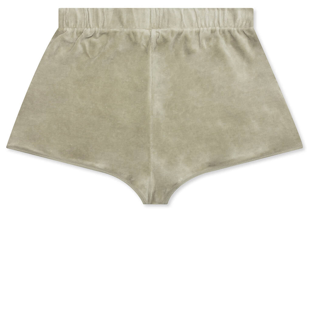 Essentials Women's Velour Beach Short - Seafoam