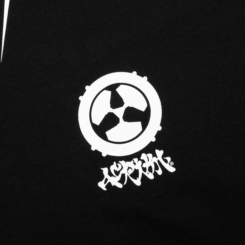 Pima Cotton L/S Tee - Black